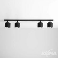 Bot oprawa sufitowa 4xGU10/ES111 15W czarna